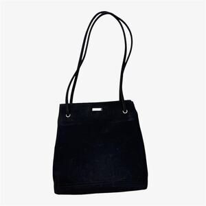 Evan Piccone black 90s shoulder bag silver